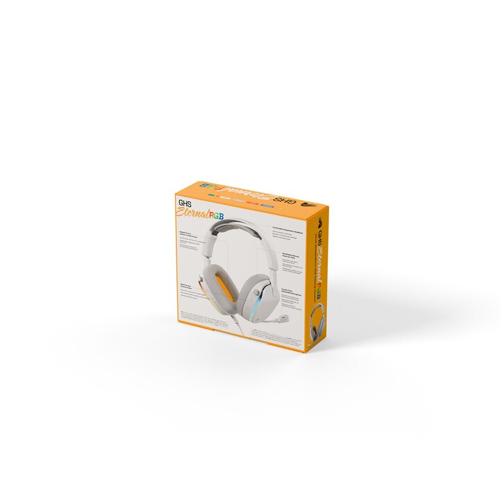 Glorious Gaming Glorious GHS Eternal RGB - Auriculares estéreo para juegos para PC, PS5, PS4 y Switch - Altavoces ajustables exc