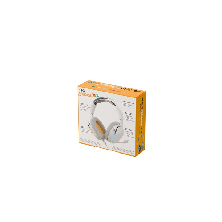 Glorious Gaming Glorious GHS Eternal RGB - Auriculares estéreo para juegos para PC, PS5, PS4 y Switch - Altavoces ajustables exc