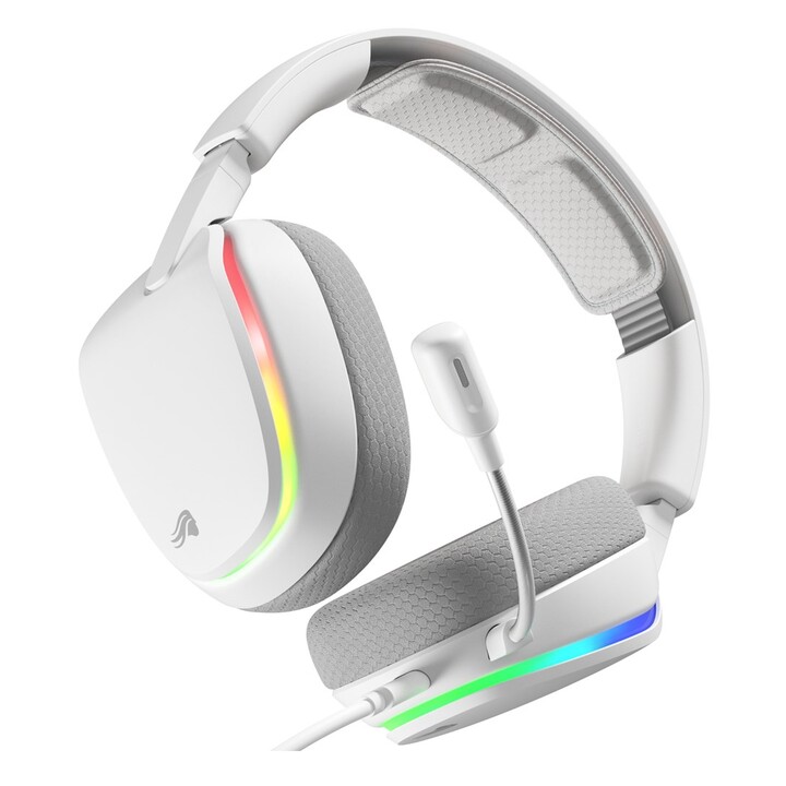 Glorious Gaming Glorious GHS Eternal RGB - Auriculares estéreo para juegos para PC, PS5, PS4 y Switch - Altavoces ajustables exc