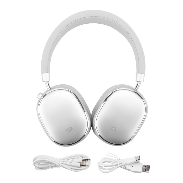 REDRAGON H620 VibeCore 700NC ANC Wireless Bluetooth Bianco