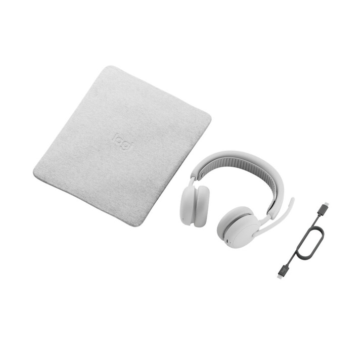 Logitech Zone Wireless 2 : casque sans fil avec réduction de bruit, ANC hybride adaptative, Bluetooth, certification Fast Pair e