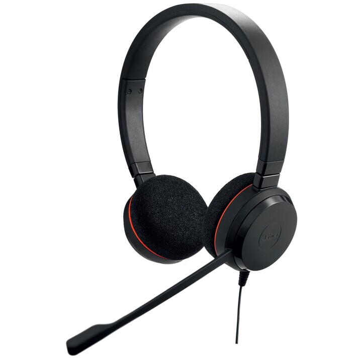 Jabra Evolve 20 Wired Headset with Headband for the Office/Call Center