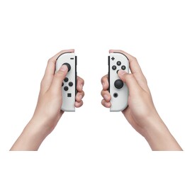 Console di gioco portatile Nintendo Switch OLED 17,8 cm (7") 64GB Touchscreen WiFi Nero, Bianco