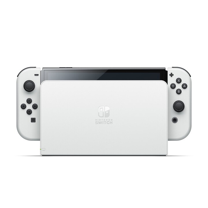 Nintendo Switch OLED console de jeux portables 17,8 cm (7") 64 Go Écran tactile Wifi Noir, Blanc
