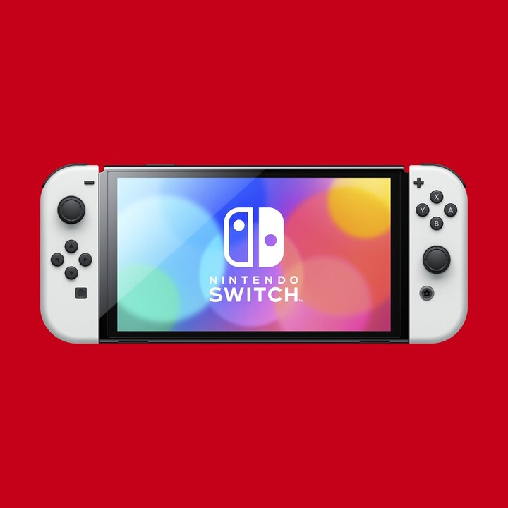 Nintendo Switch OLED videoconsola portátil 17,8 cm (7") 64GB Pantalla táctil Wifi Negro, Blanco