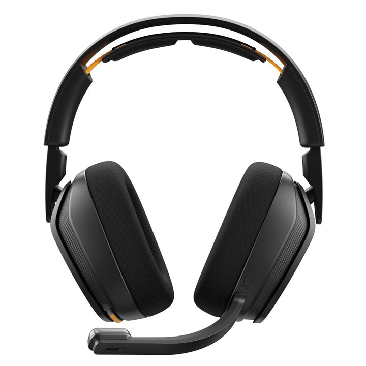 Glorious Gaming GHS Wireless InfinitePlay Wireless Headset with Headband, Bluetooth Gaming Headset, Charging Base, Black