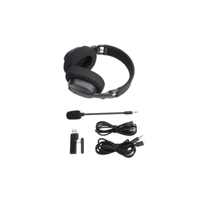 REDRAGON H888 LUCE Cuffie wireless con archetto da gioco Bluetooth, nero
