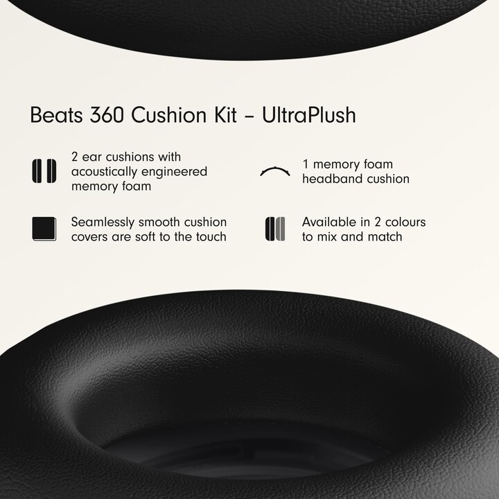 Beats 360 UltraPlush Cushion Set - Black