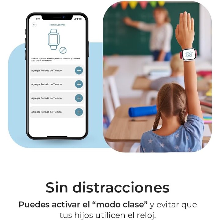 Savefamily Enjoy Smartwatch Blue Sf-Rjoyn - Ligeiros sinais de uso