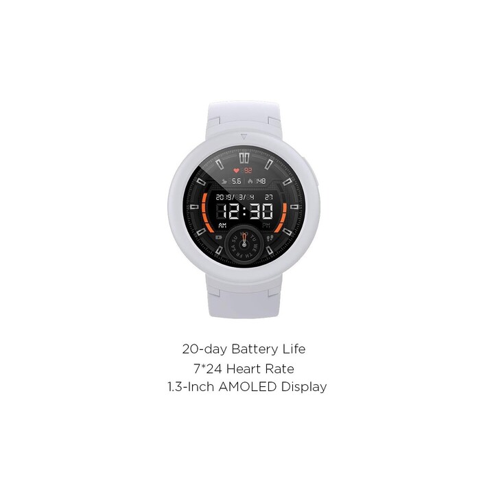 Amazfit Verge Lite / Okos Lite Snowcap White - Légers signes d'usure