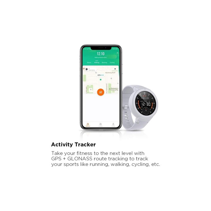 Amazfit Verge Lite / Okos Lite Snowcap White – Leichte Gebrauchsspuren