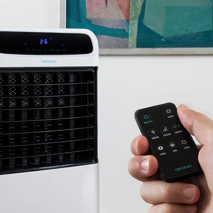 Aire acondicionado portátil EnergySilence PureTech 6500 de Cecotec, 80 W, con ligeros signos de uso