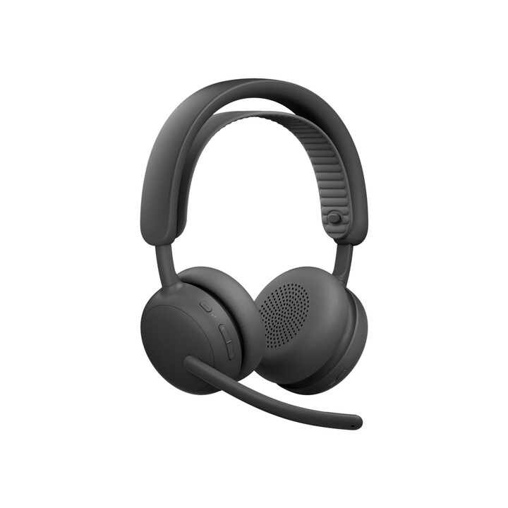 Logitech Zone Wireless 2 ES: auscultadores sem fios com cancelamento de ruído, tecnologia ANC híbrida adaptativa, Bluetooth, cer