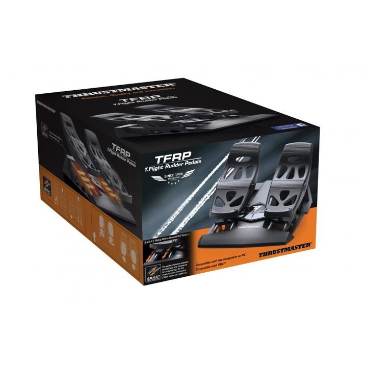 Thrustmaster T.Flight Rudder Pedals Negro USB: pedales para PC, PlayStation 4 y Xbox