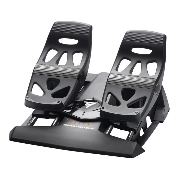 Pédales de gouvernail Thrustmaster T.Flight Negro USB pour PC, PlayStation 4, Xbox