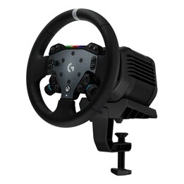 Sistema Logitech G RS50, kit volante da simulazione in 3 pezzi - Base volante RS50 con azionamento diretto da 8 N⋅m, RS Wheel Hu