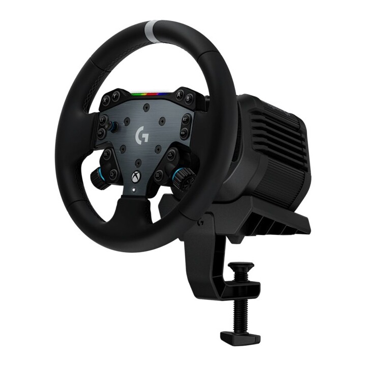 Sistema Logitech G RS50, kit volante da simulazione in 3 pezzi - Base volante RS50 con azionamento diretto da 8 N⋅m, RS Wheel Hu