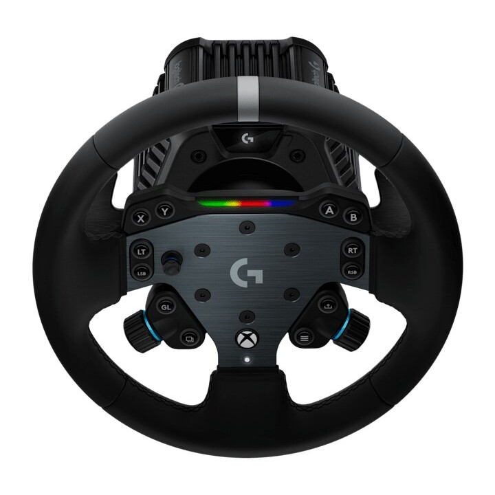 Sistema Logitech G RS50, kit volante da simulazione in 3 pezzi - Base volante RS50 con azionamento diretto da 8 N⋅m, RS Wheel Hu