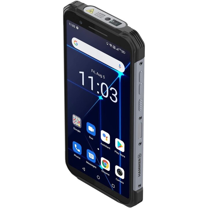 Rugged Smartphone Hammer Construction 6GB/ 128GB/ 6'/ Meteorite Black