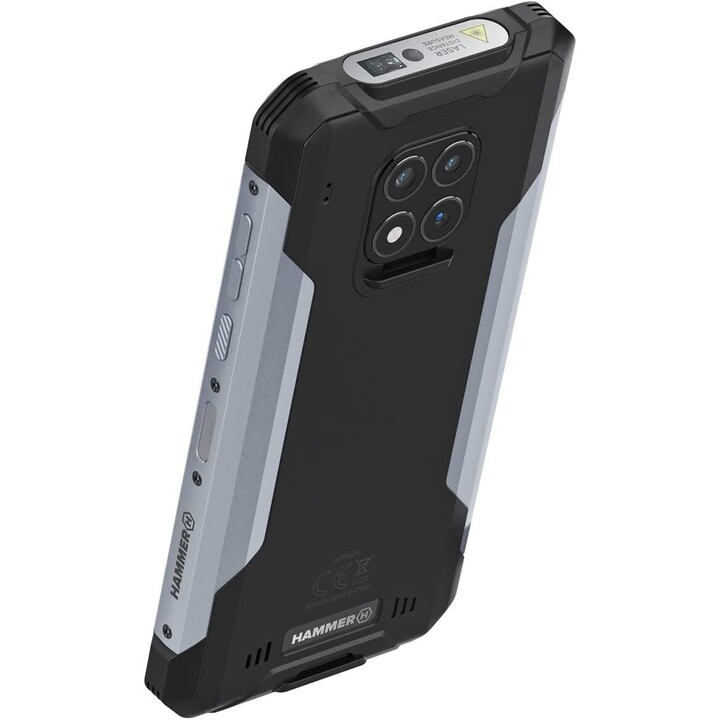 Smartphone Ruggerizado Hammer Construction 6GB/ 128GB/ 6'/ Negro Meteorito