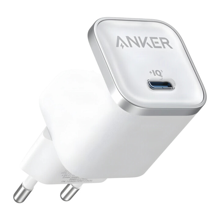 Anker Nano GaN-Ladegerät 45 W, weiß, 1 USB-C-Anschluss