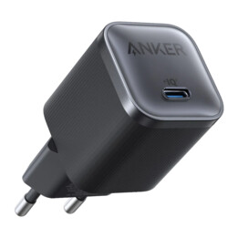 Cargador Anker Nano GaN 45W 1xUSB-C Negro 1 USB-C