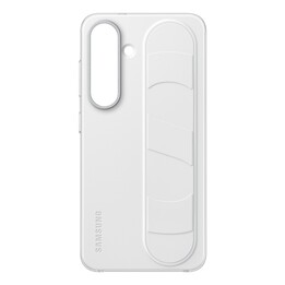 Étui Samsung Standing Grip pour Galaxy S25 (Blanc)