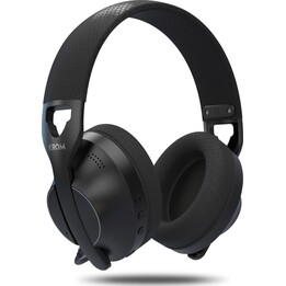 Casque de jeu sans fil Krom Phase avec microphone / Bluetooth / Prise jack 3,5 mm / USB 2.0 / Noir