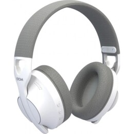 Cuffie da gioco wireless Krom Phase con microfono / Bluetooth / jack da 3,5 mm / USB 2.0 / bianche