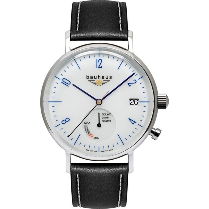 Bauhaus Pure Solar Uhr 21141, 41 mm