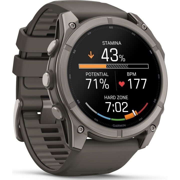 Garmin Fenix 9 de 51 mm en color gris titanio