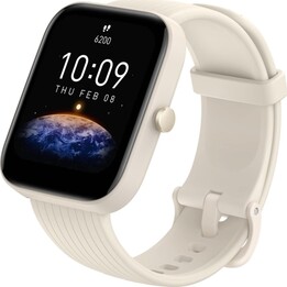 Smartwatch Huami Amazfit Bip 3 Pro/ Notificaciones/ Frecuencia Cardiaca/ GPS/ Crema