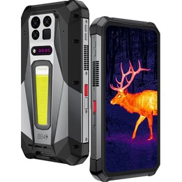 Smartphone Unihertz 8849 Tank 5 Pro 5G, 18 GB, 512 GB, 6,73-Zoll-AMOLED-Display, 17.600 mAh, Grau