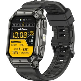 Ulefone Armor Watch Ultra Preto FC SpO2 24/7 Bateria 8 Dias