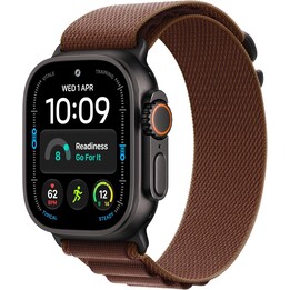 Apple Watch Ultra 4 GPS Cellular 49mm Titanium Black Case Alpine Loop Burgundy M