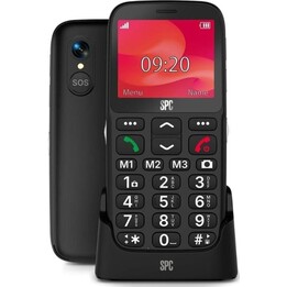 Telemóvel SPC Polaris Pure para idosos / 4G / Preto