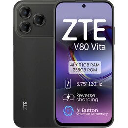 ZTE Blade V80 Vita, 4GB 256GB, 6.75 HD+, 5000mAh, negro