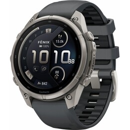 Garmin Fenix 9 Pro 47mm AMOLED LTE Titânio Grafite/Preto GPS Multibanda