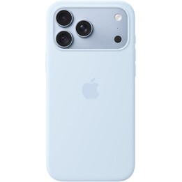 Cover posteriore Apple Silicon blu chiaro MagSafe per Apple iPhone 18 Pro Max