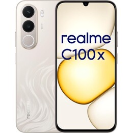 Smartphone Realme C100X, 4GB 256GB, 6.8 HD+ LCD, 7500mAh, dorado