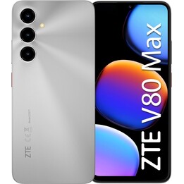 Smartphone ZTE Blade V80 Max, 4 GB, 128 GB, 6,9-Zoll-IPS-LCD-HD+-Display, 6000 mAh, Silber