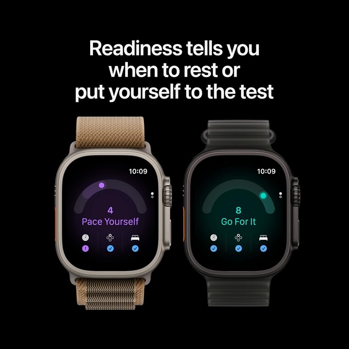 Apple Watch Ultra 4 GPS Cellular 49 mm, cassa in titanio naturale, cinturino Milanese Loop in titanio naturale, taglia M