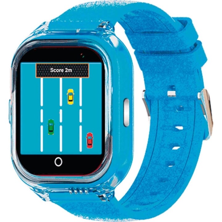 Montre connectée pour enfants SaveFamily avec GPS, couleur bleue