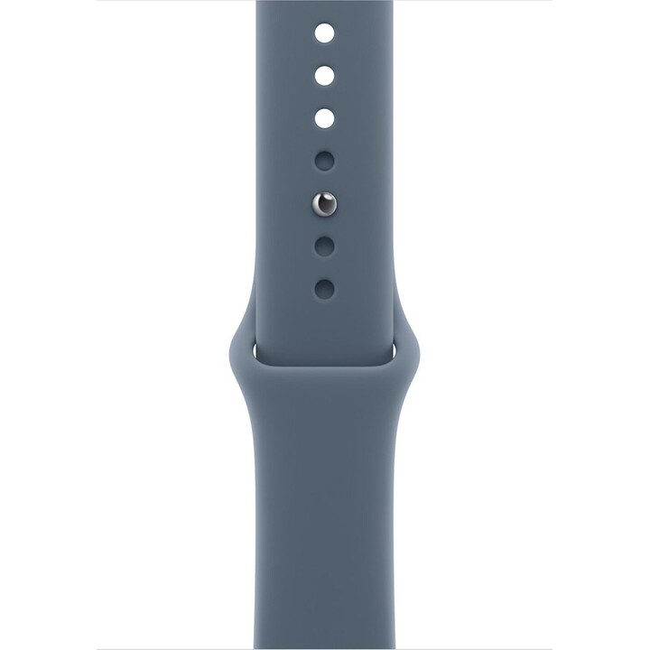 Apple 46 mm, marineblaues Sportarmband, M/L