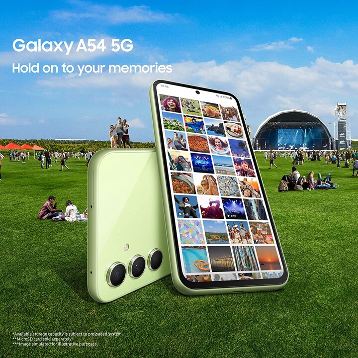 Samsung Galaxy A54 5G 8GB 128GB Dual Sim Graphite