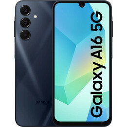 Samsung Galaxy A16 6,7 Pulgadas 50 Megapixeles 5G Dual Sim 4GB RAM 128GB Azul Negro