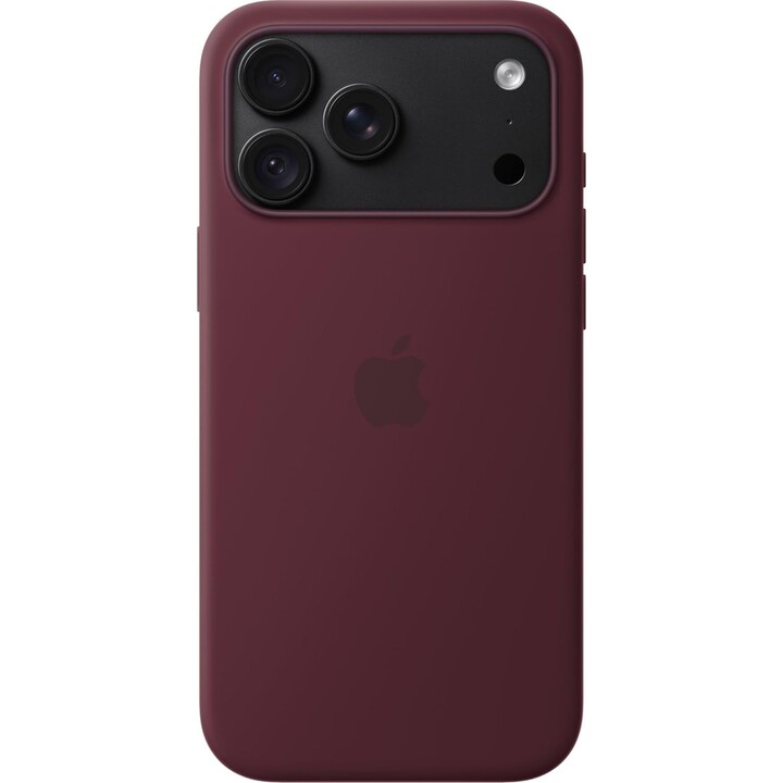 Capa traseira Apple Silicon vermelha com MagSafe para o iPhone 18 Pro Max da Apple