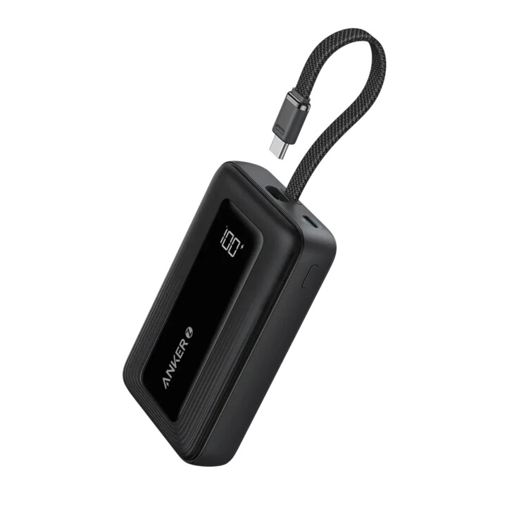 Batterie externe Anker Zolo 10000mAh Noir MagSafe 7,5W 30W USB-C 10000