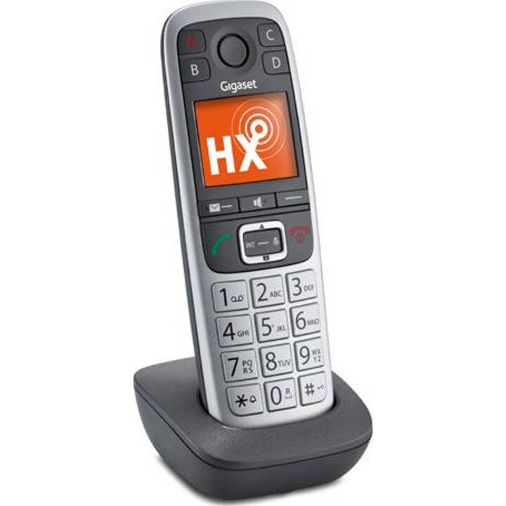 Telefone Gigaset E560HX DECT/Analógico com Identificador de Chamadas - Preto