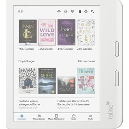 Leitor de e-books Tolino Vision Color - branco